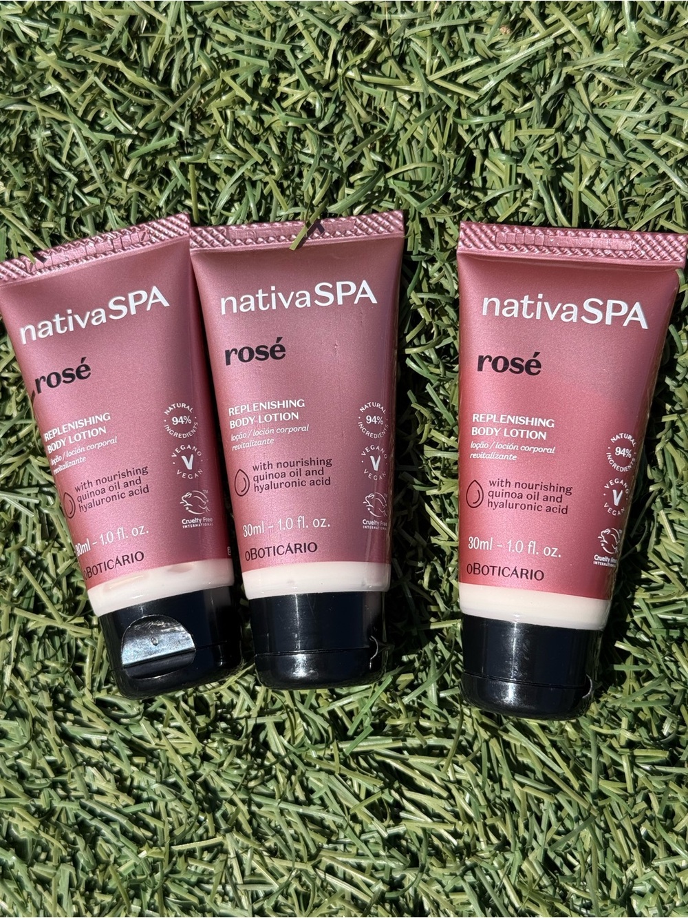 ✨ Nativa SPA Rosé Replenishing Body Lotion (Bundle of 3)